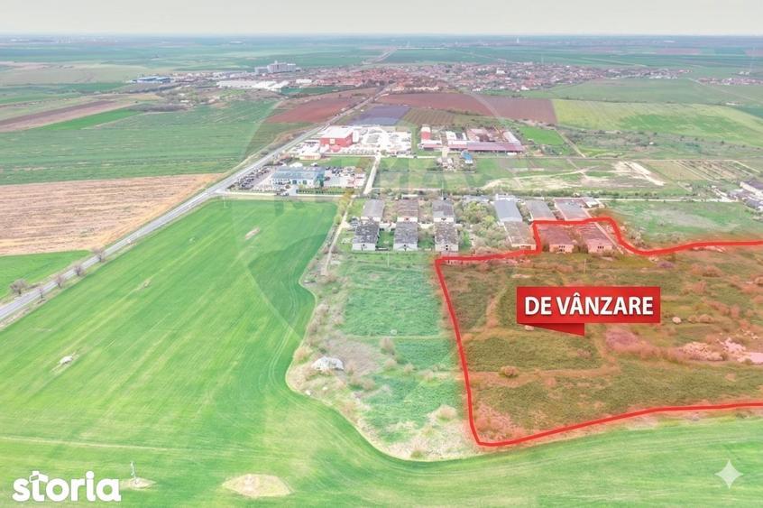Teren intravilan 3.2 ha | Or?i?oara | Zona industriala/agrozootehnica - 2
