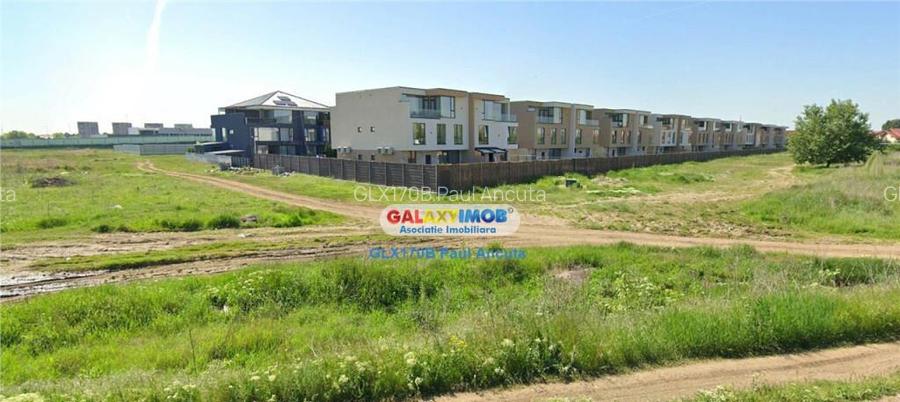 Teren Voluntari Pipera 1347 mp lipit cartier case Pipera G