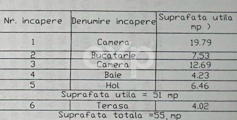 Apartament de vanzare – Tractorul, Brasov- 2 camere - 129000 Euro. - 12