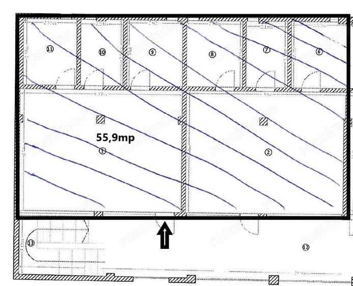 Inchiriere 168mp -spatiu comercial in Titu, Dambovita - 2