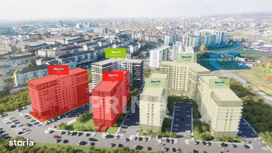 Apartament 3 camere , 2 bai & Balcon Nufarul Cartier Prima - Oferta - 2