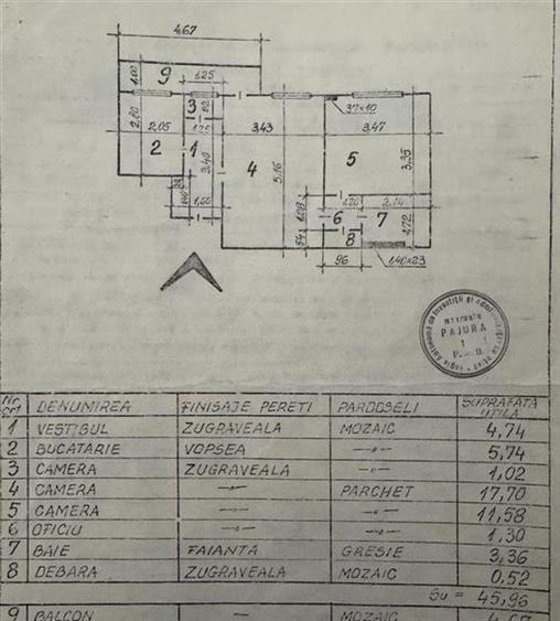 Apartament 2 camere 1 Mai - 5