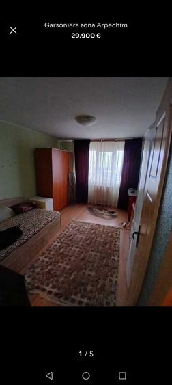 OCAZIE! Garsoniera cu GAZE Arpechim 20 mp Mobilata - 1