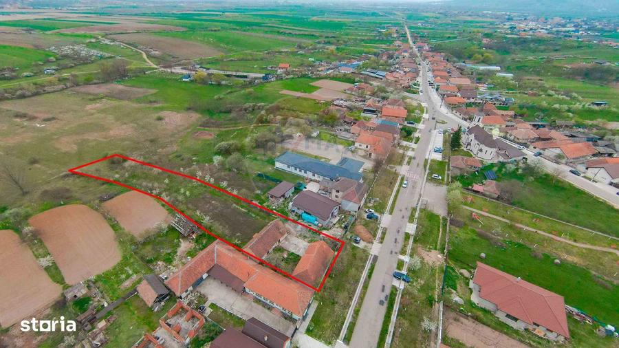 De vanzare teren 2.440 mp cu casa, asfalt ?i utilita?i Alparea - 9