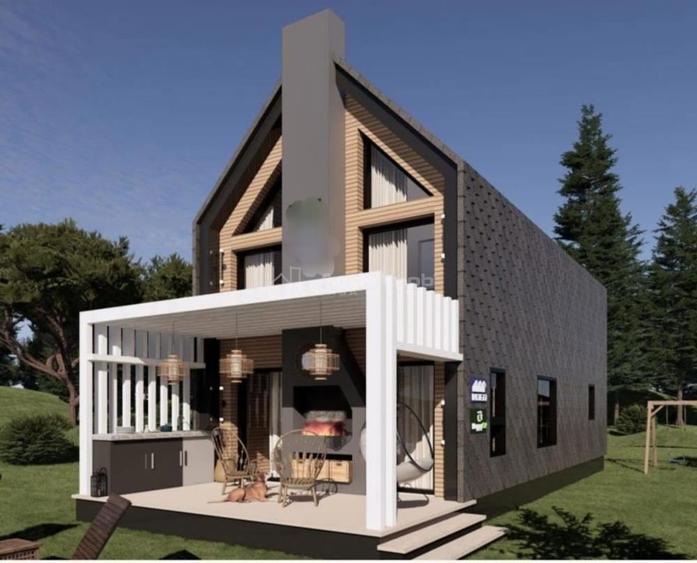 Casa pe Structura Lemn si Panouri SIP - 4