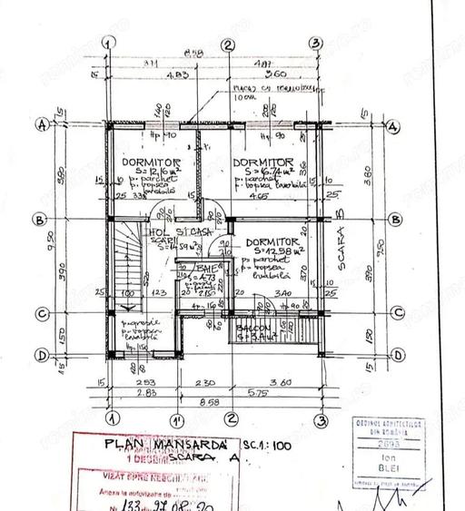 Casa P+1 in comuna 1 Decembrie - str. Victoriei - 7