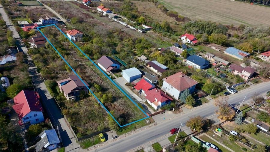 Teren intravilan 2000mp Balotesti, asfalt, utilitati, zona centrala - 1