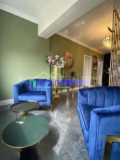 Apartament tip Duplex 4 camere de inchiriat zona Mamaia Nord, mobilat utilat LUX