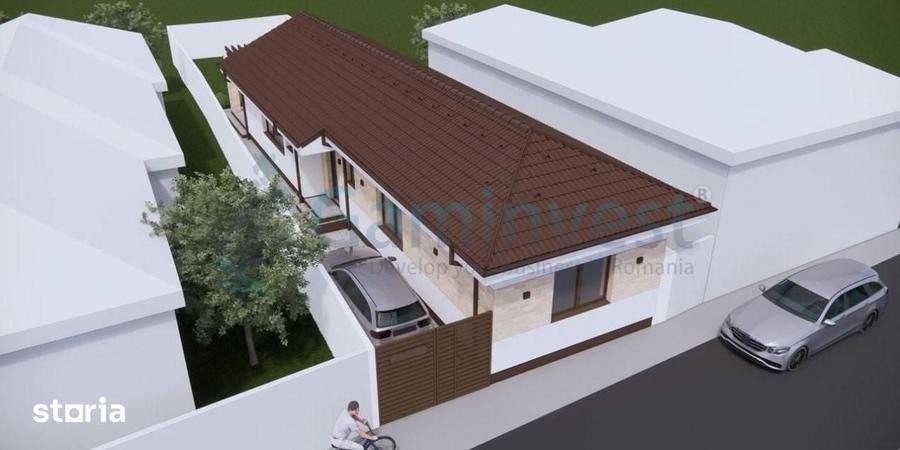 Casă cu 3 camere cu Teren 296 Mp în Tokai
