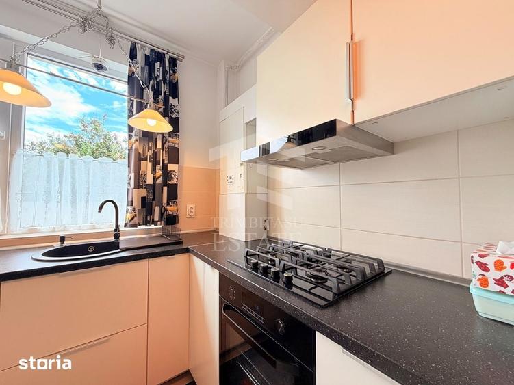 Apartament cu 3 camere, mobilat în Rahova