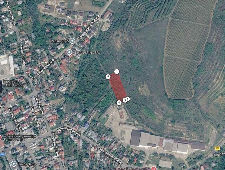 Teren extravilan de 3500 mp, în Urlați