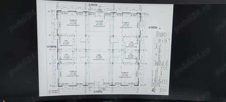 Vand casa la rosu Mosneni Comuna 23 August plus teren 1000 mp - 2