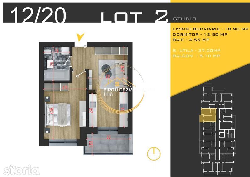 Proiect nou Direct Dezvoltator Pret promo Metrou Teclu ikea titan - 3