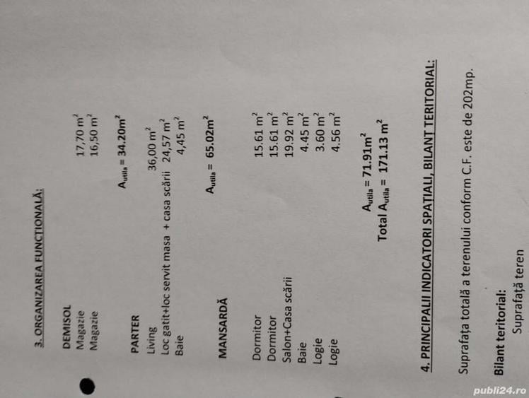 casa la rosu ,cu toate utilitatile,171 m util,cu etaj in ileanda - 1