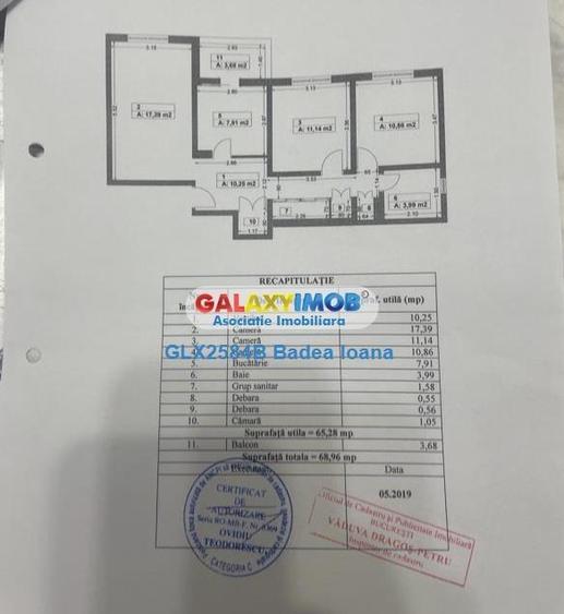 Apartament 3 camere, decomandat, bloc 1984 - metrou Dristor - 9