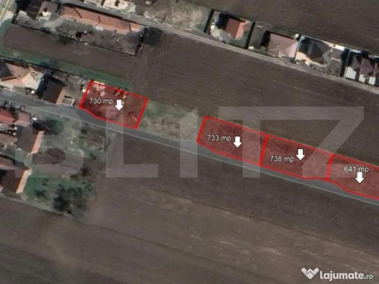 Parcele teren 735 mp (lot 4), Stupini - 2