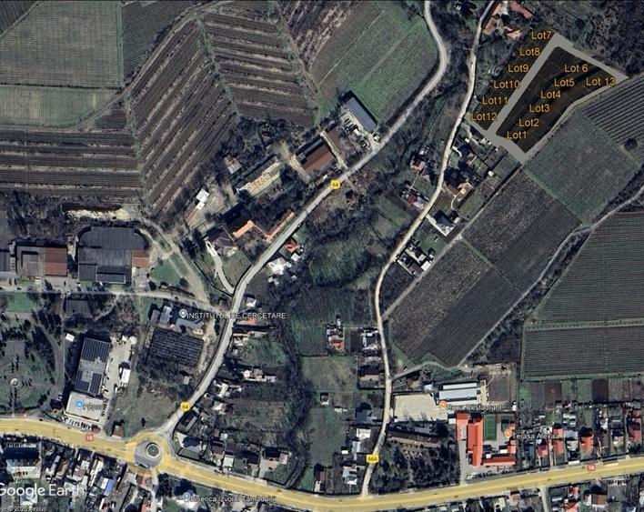 Loturi de teren construibil in Valea Calugareasca - 2