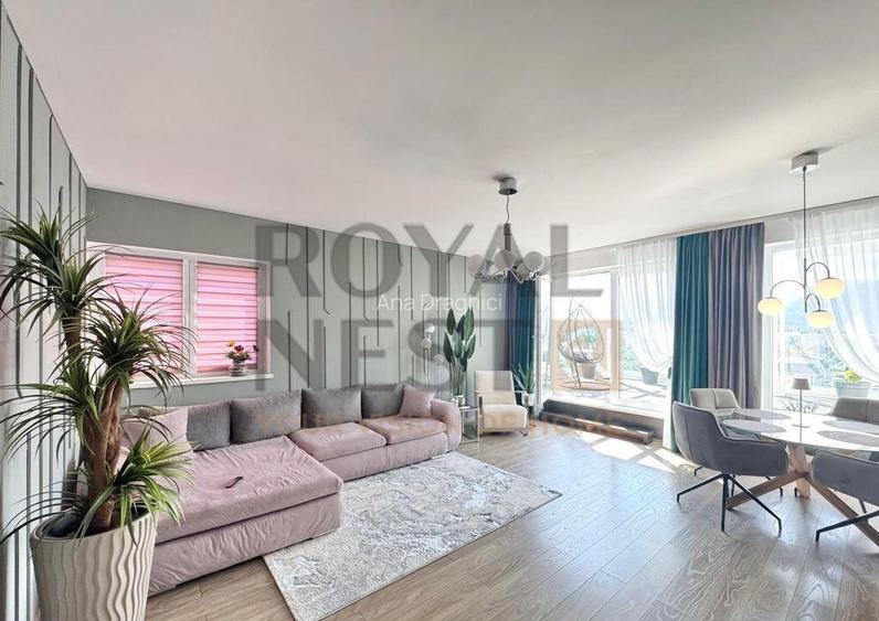 De inchiriat penthouse superb in zona Tractorul