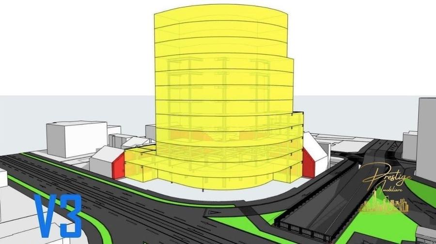 Proiect de bloc aprobat P+11, CUT 4,5 Ultracentral - Bd. Decebal - 5