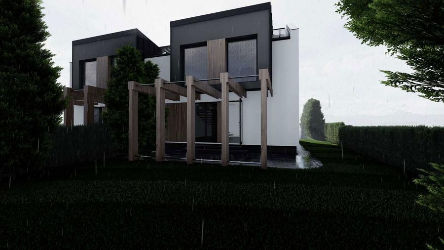 DUPEX MODERN P+M LIVEZENI Autorizatie de construire Teren 636 MP Zona Foarte Buna - 6