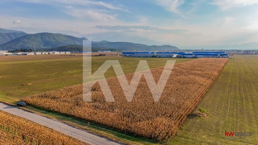 Teren industrial 27716 mp. cu PUZ in Cristian BV parcelabil min6000mp - 8