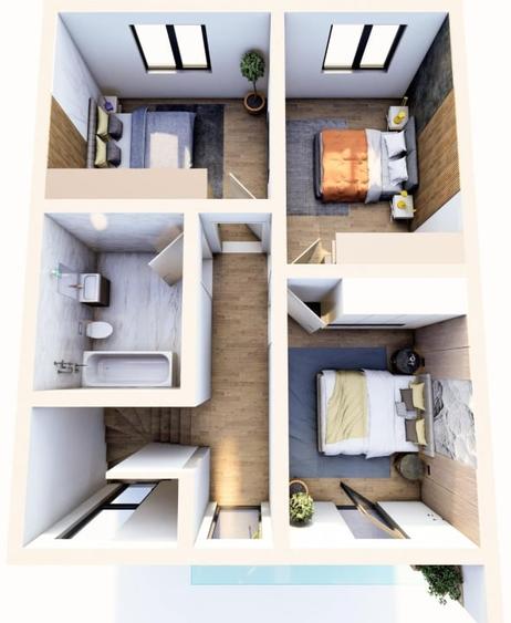 Casa P+1, 200 MP teren, 110 MP utili, Zona Casa Noastra - 5