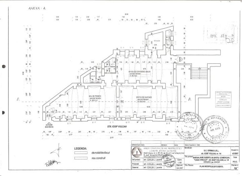 Spatiu comercial ultracentral, 175 mp utili