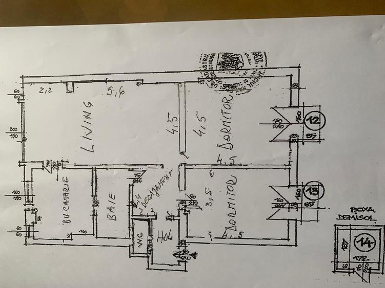 Apartament 3 camere | 100 mp utili | Piața Romană – ASE - 12