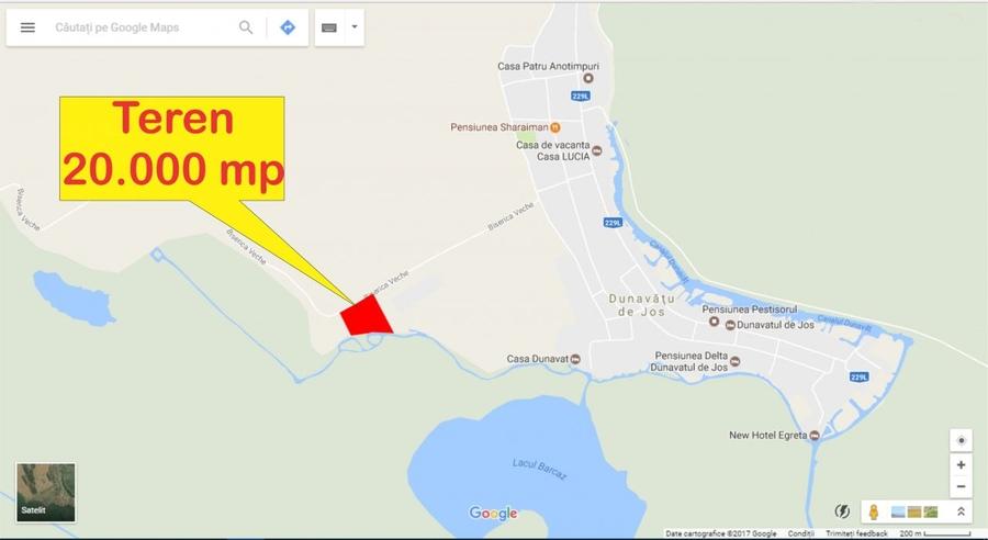 Teren în Deltă–locație excelentă pentru dezvoltare turistică - 3