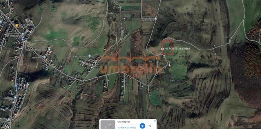 Teren de vanzare intravilan  in Cluj-Napoca, Strada Soporului 11.594 mp - 7