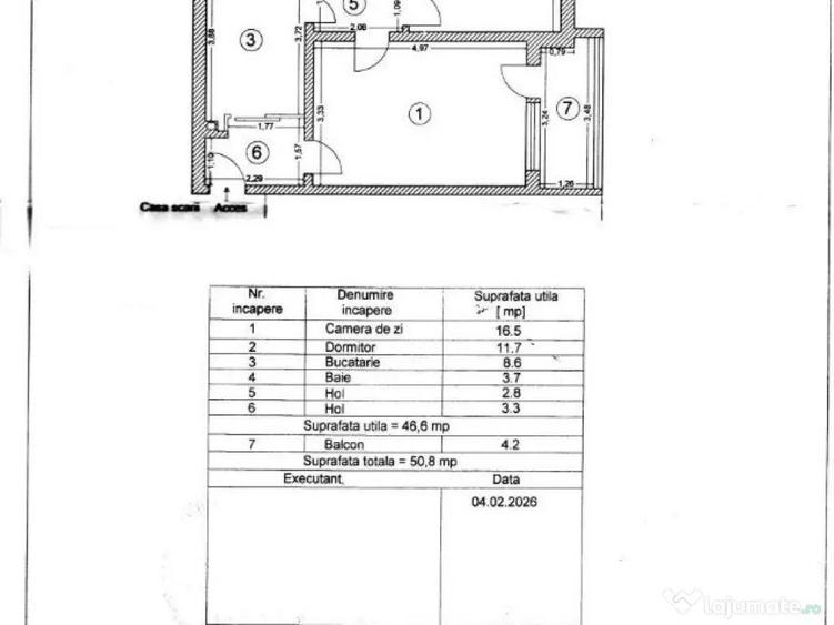 Tomis Nord, Zodiac, 2 camere, decomandat, parter, gaze - 3