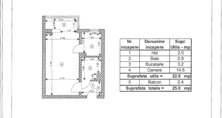 Garsoniera de vanzare in Sacele - 8