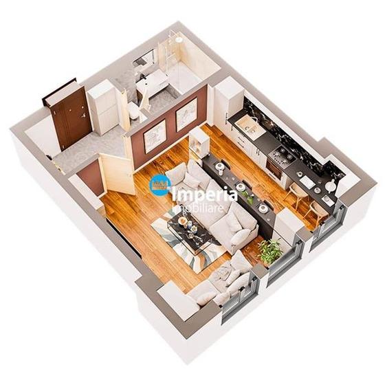 Proiect Deosebit, zona Dacia- Pacurari, aparament 1 camera - 7