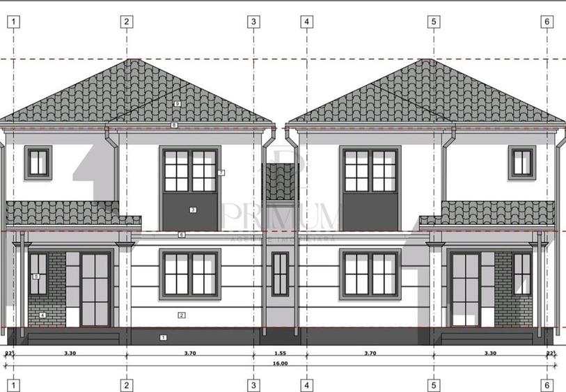 Duplex despartit prin camera tehnica - zona excelenta - toate utilitatile - 1