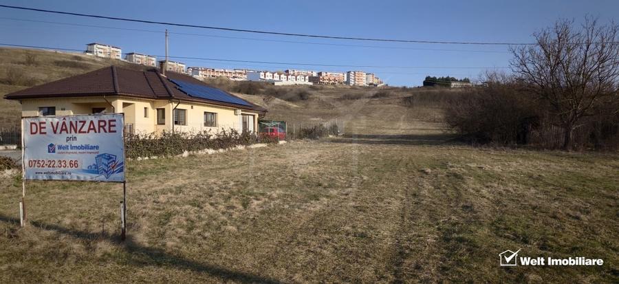 Teren constructii Apahida, acces drum, panorama superba - 1
