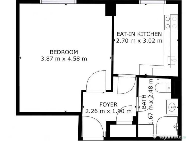 Apartament 1 camera, zona strada Calea Dorobantilor - 8