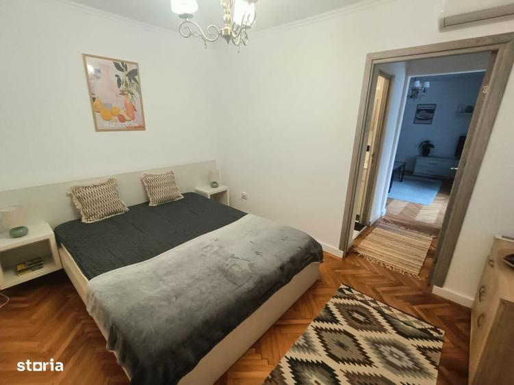 Ap 2 camere Piata Romana,langa metrou,recent renovat mobilat,utilat - 3