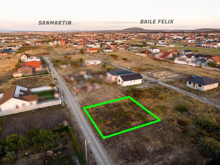 Teren Construcții intravilan de 519 mp, în Cihei