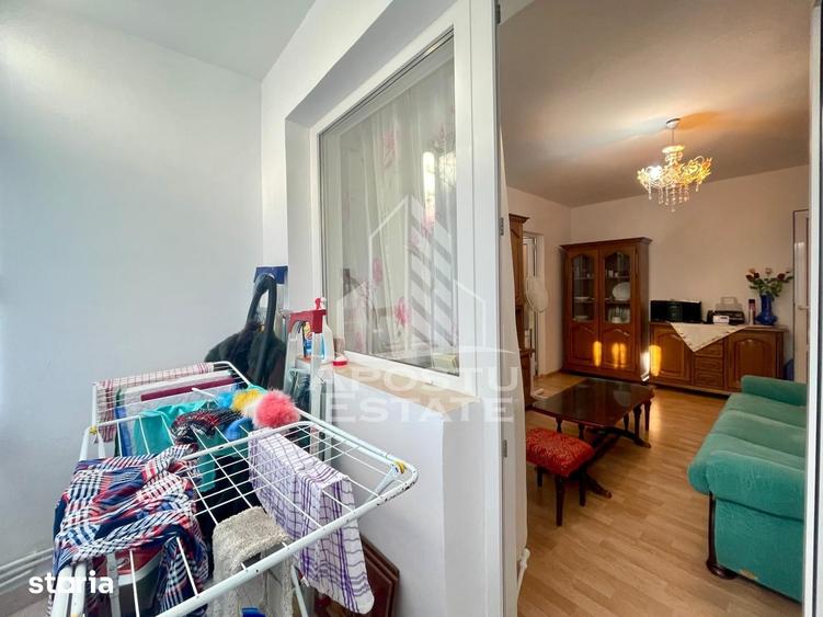 Apartament cu 2 camere semidecomandat în Șega