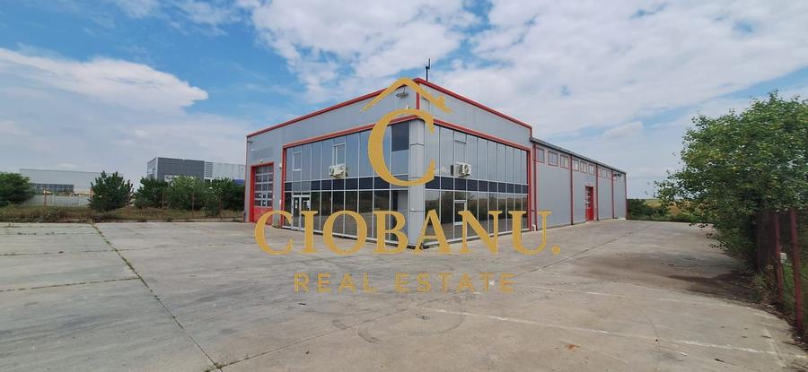 Spațiu industrial, de 1,120 mp, în Pielești