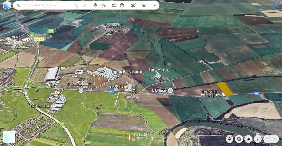 Teren agricol extravilan de 21000 mp, în Sud