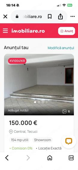 Spațiu comercial, de 154 mp, în Central