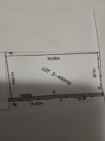 Vând teren  intravilan sat Obedin comuna Breasta  - 2