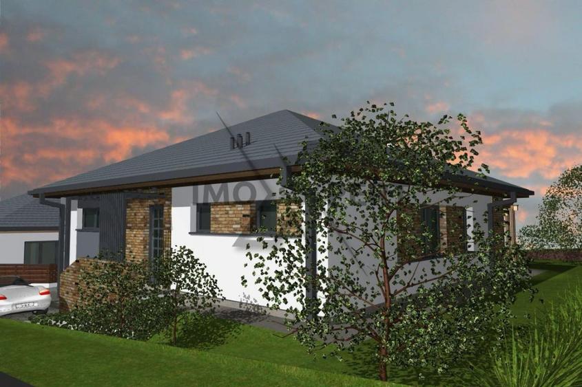 Casa Individuala finalizata, pe un singur nivel , teren 500 m2, Popesti, Baciu! - 5