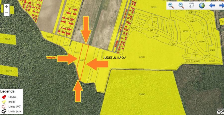 9400 mp | Ideal pentru investitie | Tunari | Deschidere la padure - 1