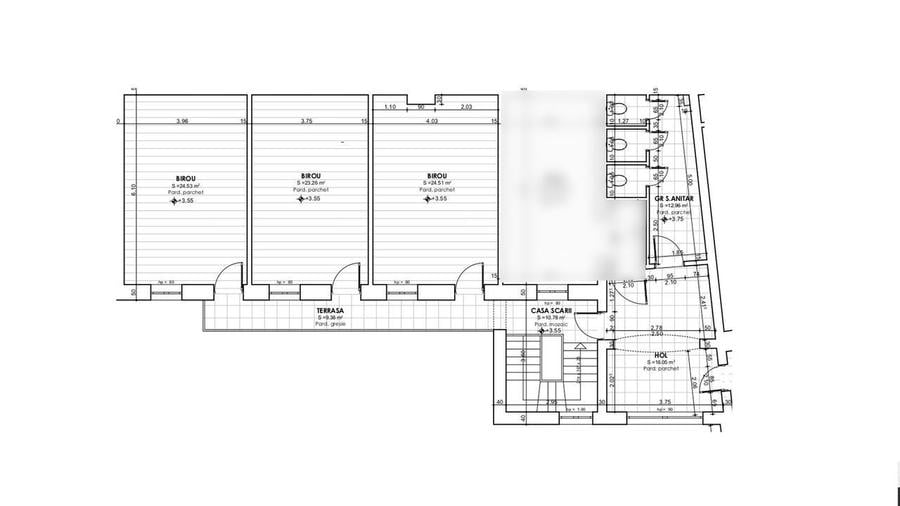 Spatiu birouri ultracentral, 50 mp, renovat - 2