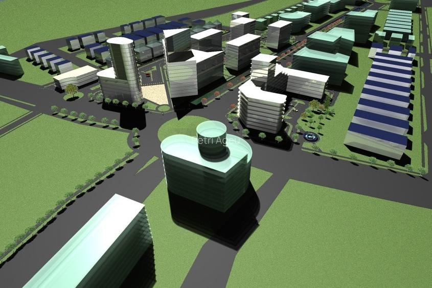 Proprietar vand teren cu utilitati 3450mp P+12E UM B-dul Sudului Giroc Timisoara