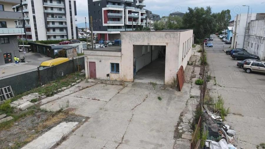 Teren cu hala de inchiriat - str. 13 Dec - 2
