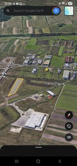 Aeroport - Teren industrial - S 1.5 ha - Utilitati la marginea parcelei - 3