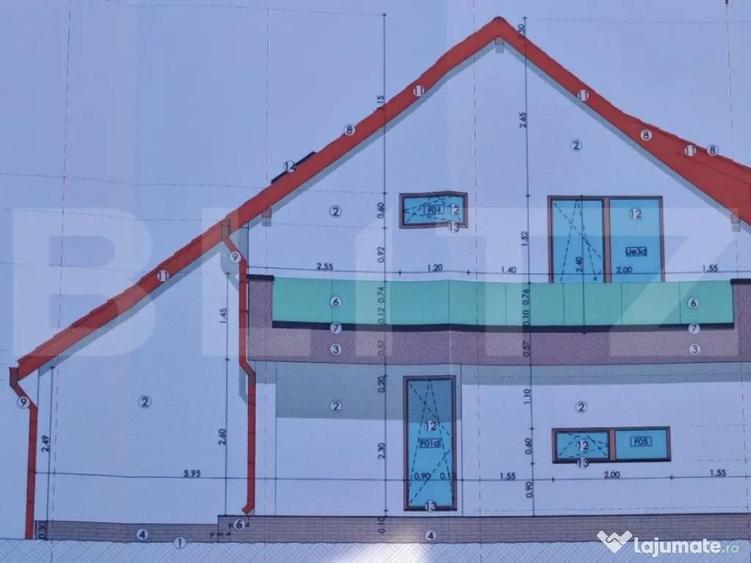 Vanzare teren intravilan cu proiect de casa aprobat - 8